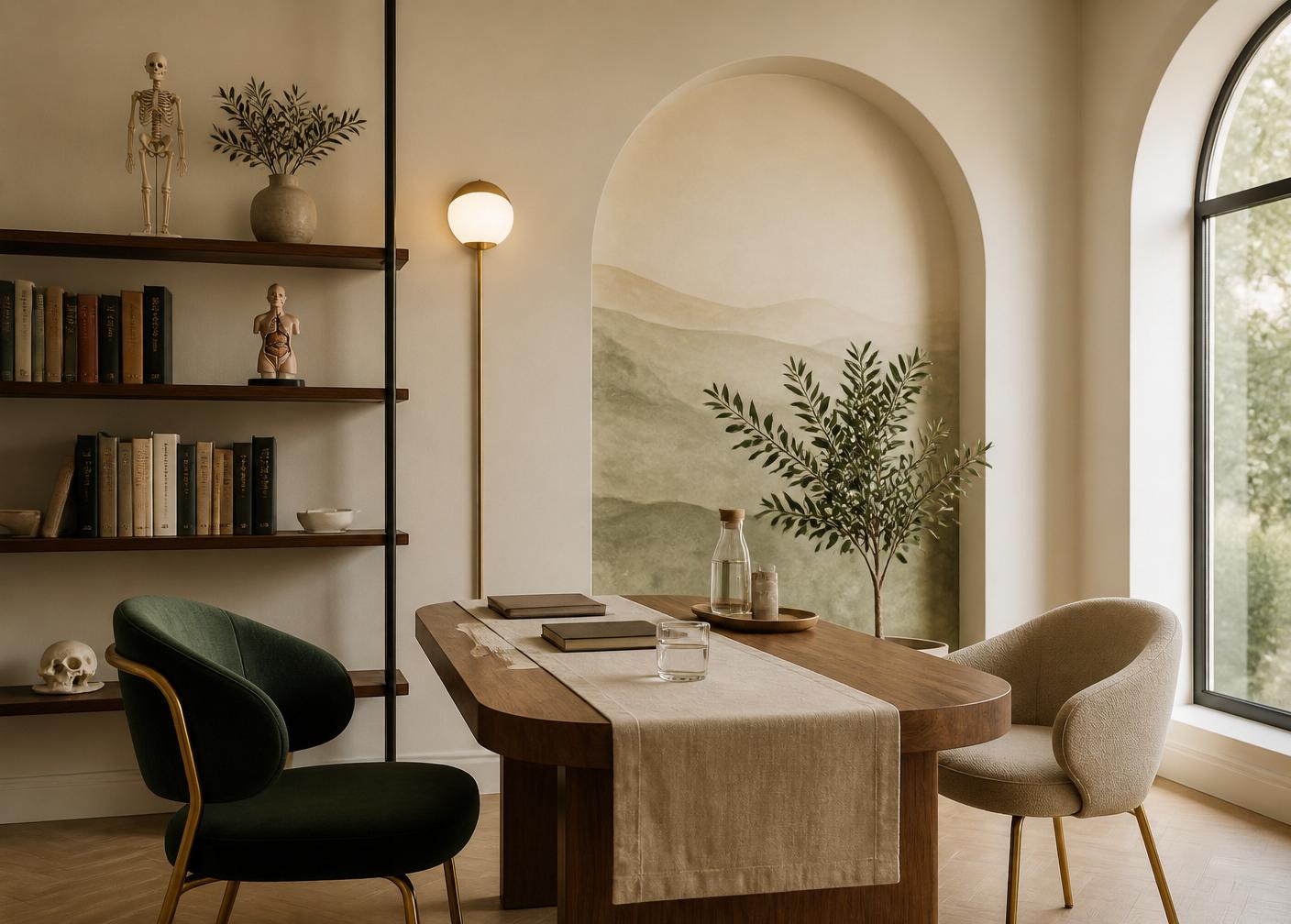 Interno dello studio nutrizionale a Bassano